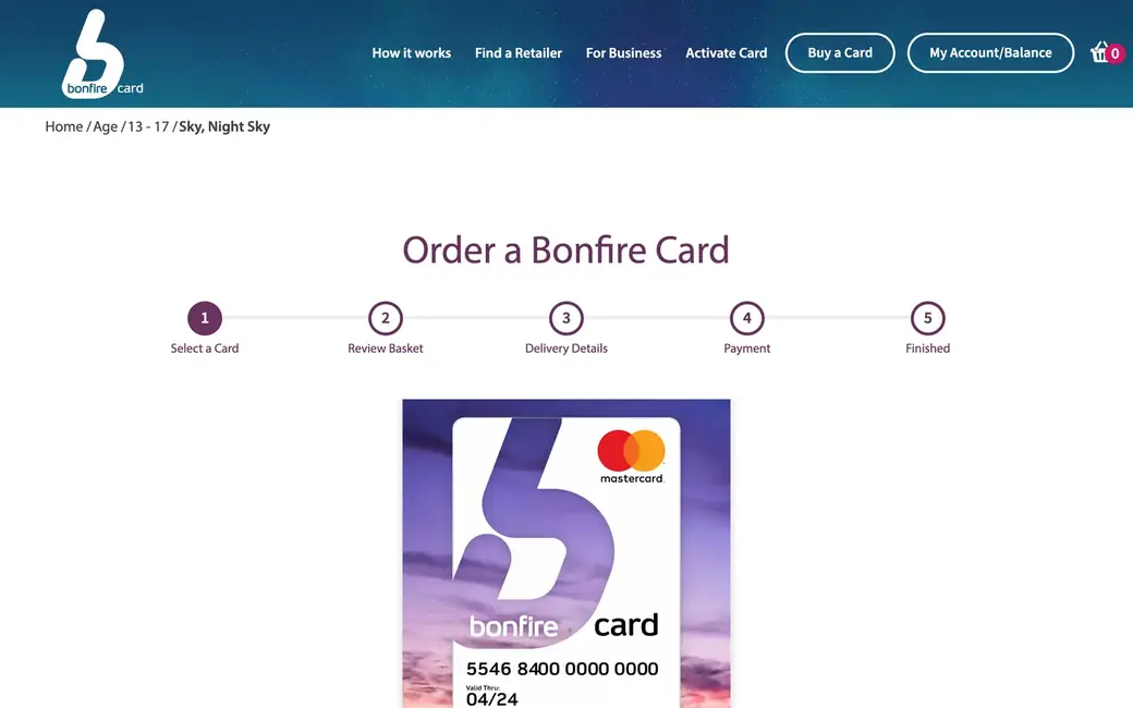Bonfire website