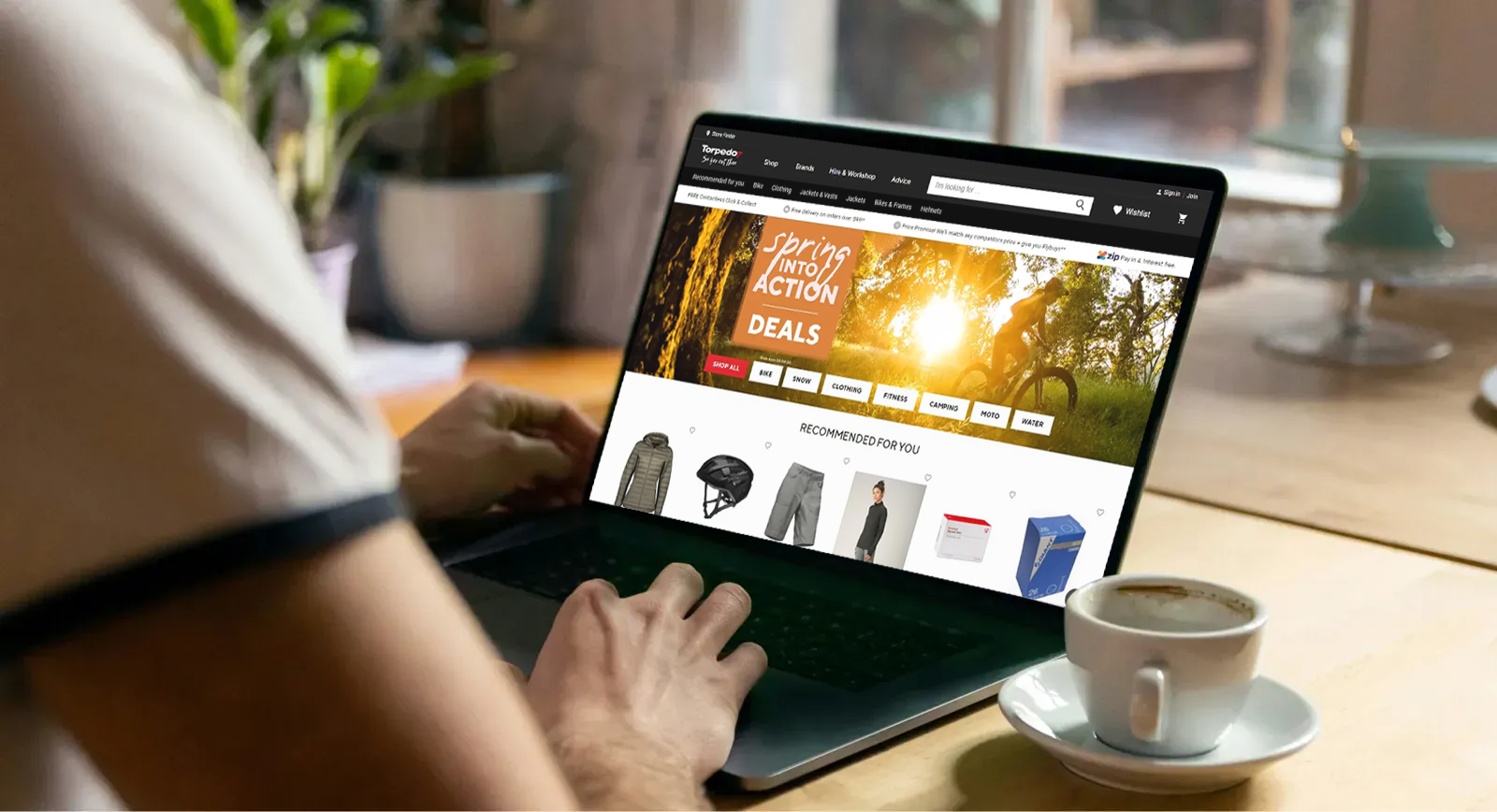 Torpedo7 — outdoor retail eCommerce platform built by Flipmind